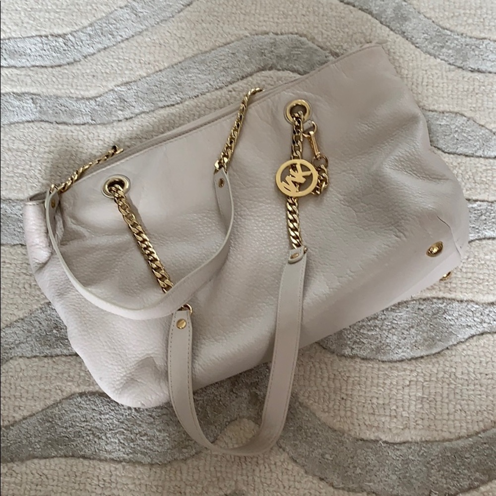Michael Kors shoulder handbag off white